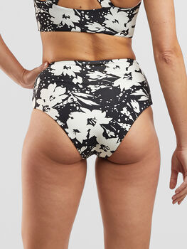 Two-Fer Reversible Bikini Bottom - Leilani Print